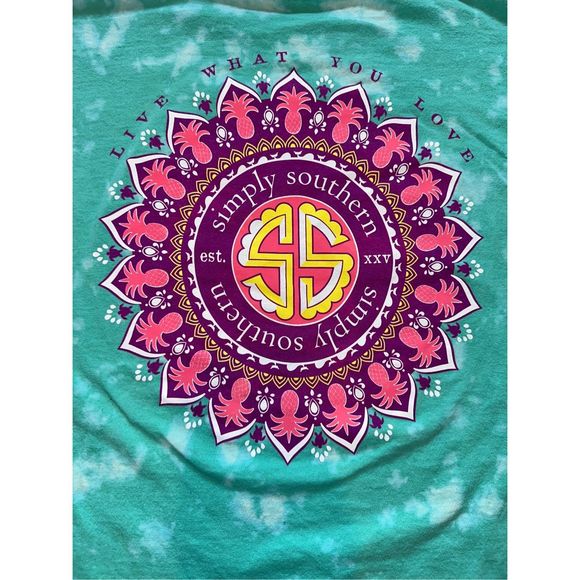 Simply Southern Bleached Tee - Picture 3 of 5